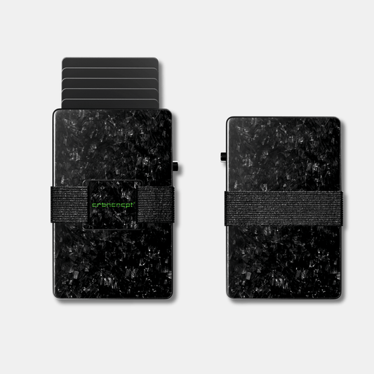 Forged Carbon Smart Kartenetui | Geldband | RFID