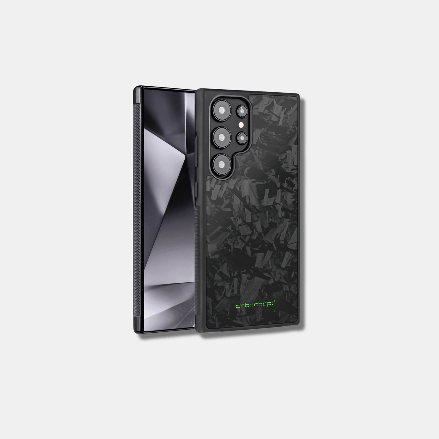 Matt Forged Carbon Samsung Galaxy S22 bis S25 Case | MagSafe