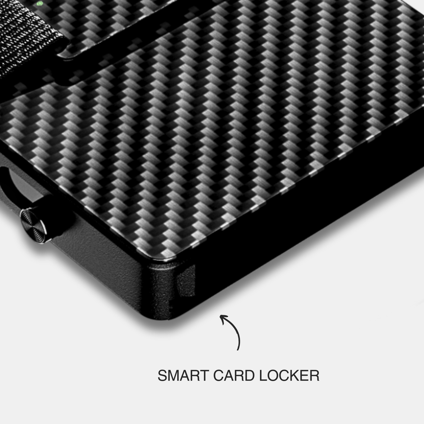 Carbon Fiber Smart Kartenetui | Geldband | RFID