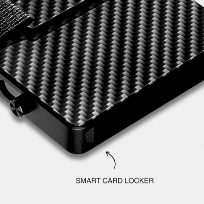 Carbon Fiber Smart Kartenetui | Geldband | RFID
