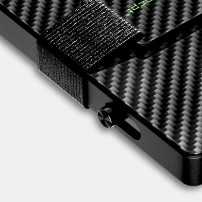 Carbon Fiber Smart Kartenetui | Geldband | RFID