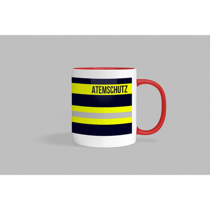 Fireandkisses Feuerwehr-Tasse „Atemschutz“