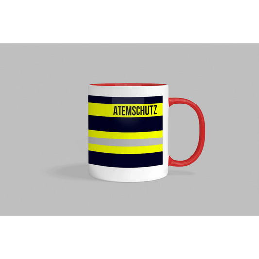 Fireandkisses Feuerwehr-Tasse „Atemschutz“