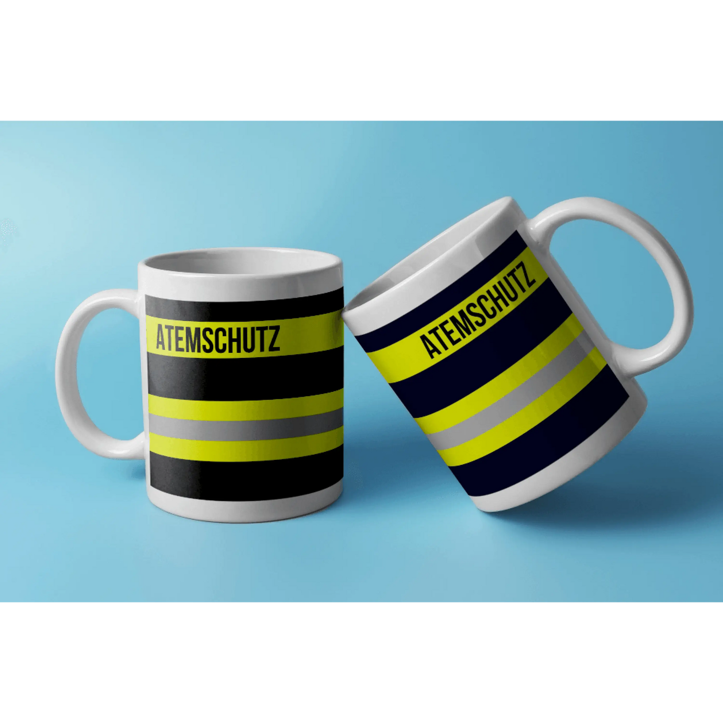 Fireandkisses Feuerwehr-Tasse „Atemschutz“