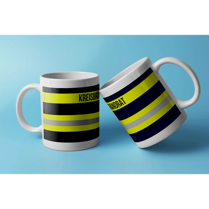 Fireandkisses Feuerwehr-Tasse „Kreisbrandrat“