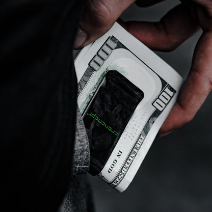 Forged Carbon Geldklammer