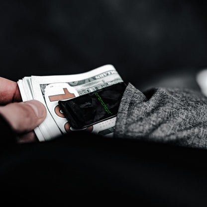 Forged Carbon Geldklammer