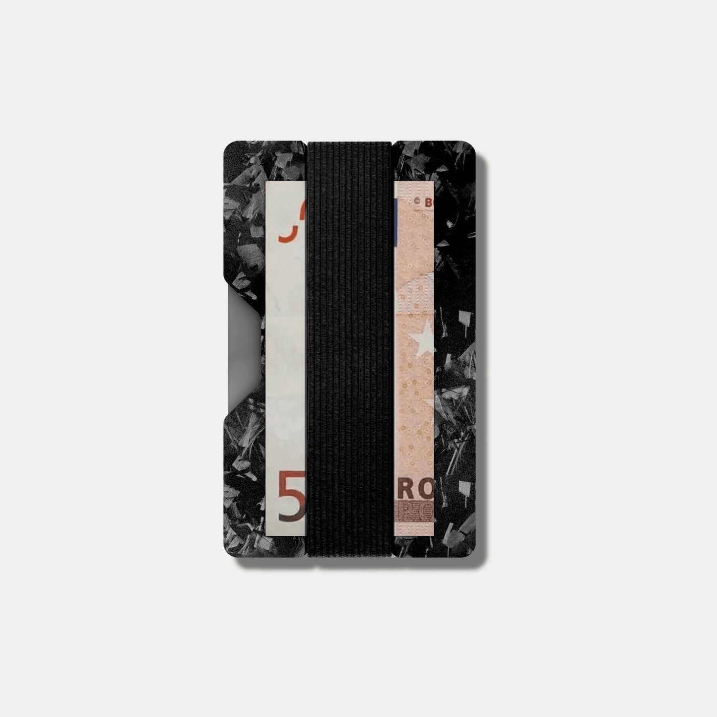 Forged Carbon Kartenetui | Münzfach | Geldband | RFID
