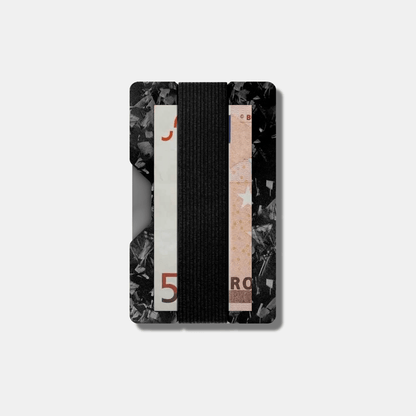 Forged Carbon Kartenetui | Münzfach | Geldband | RFID