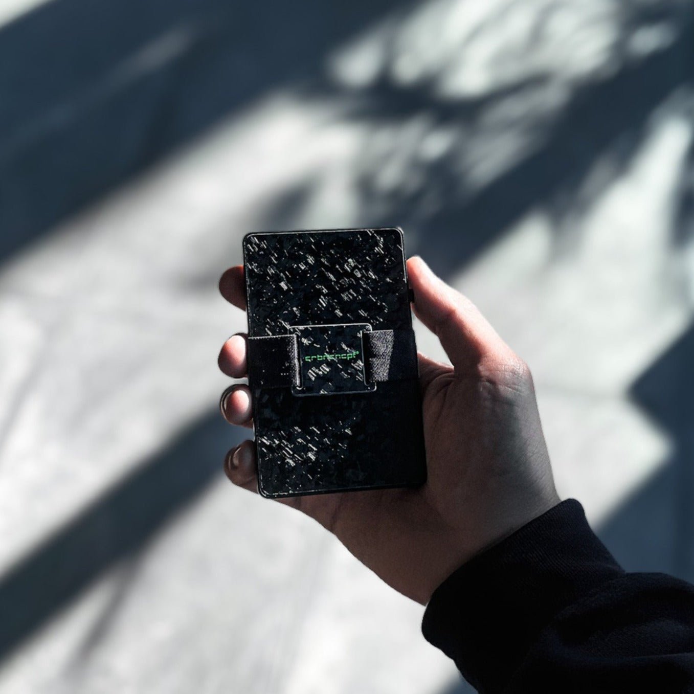 Forged Carbon Smart Kartenetui | Geldband | RFID