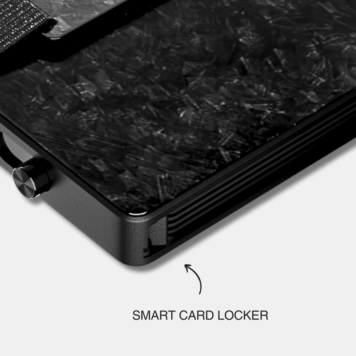 Forged Carbon Smart Kartenetui | Geldband | RFID