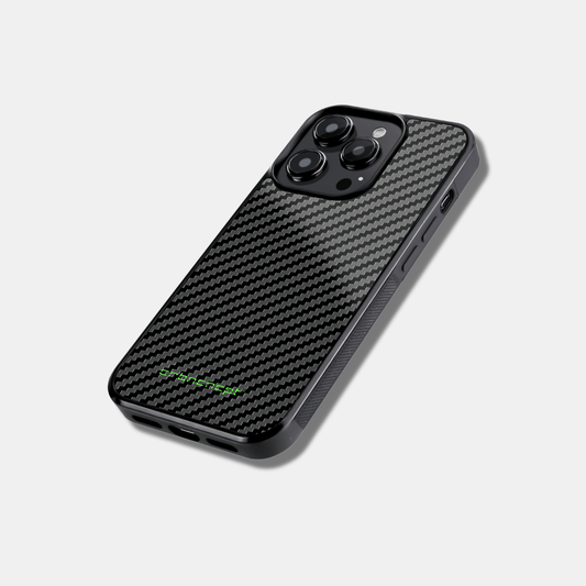 Matt Carbon Fiber Apple iPhone 12 bis 17 Case | MagSafe