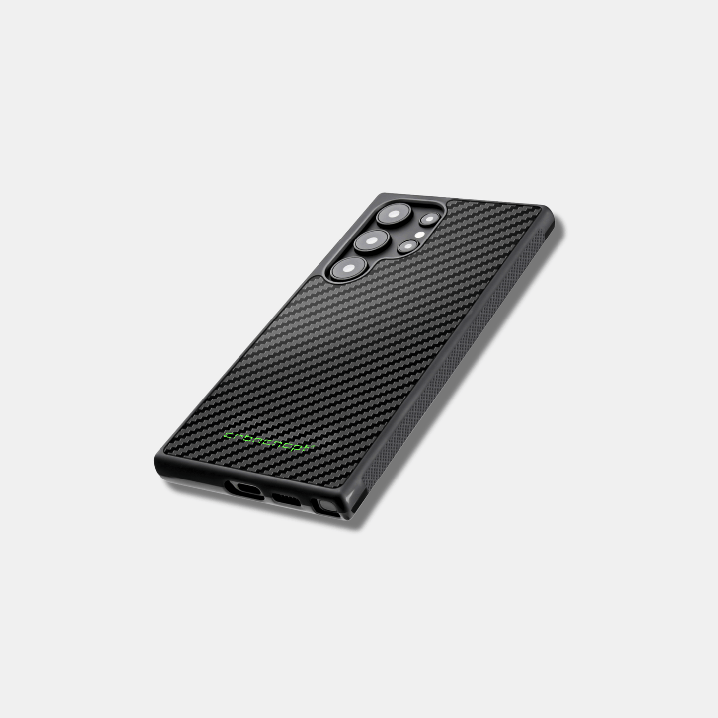 Matt Carbon Fiber Samsung Galaxy S22 bis S25 Case | MagSafe