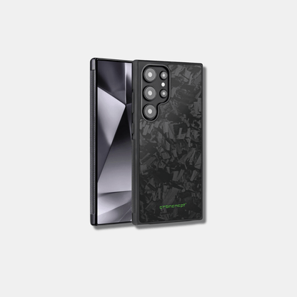 Matt Forged Carbon Samsung Galaxy S22 bis S25 Case | MagSafe