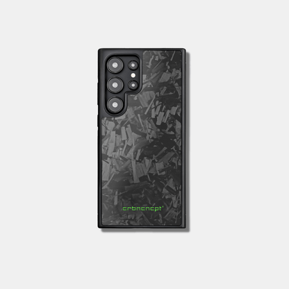 Matt Forged Carbon Samsung Galaxy S22 bis S25 Case | MagSafe